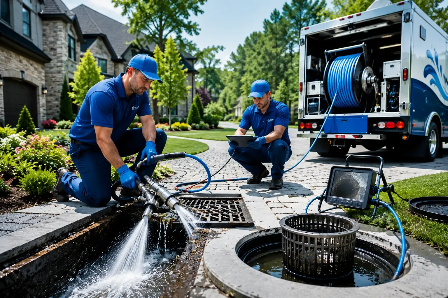 Local outdoor drain cleaning professionals in Bluebell, UT